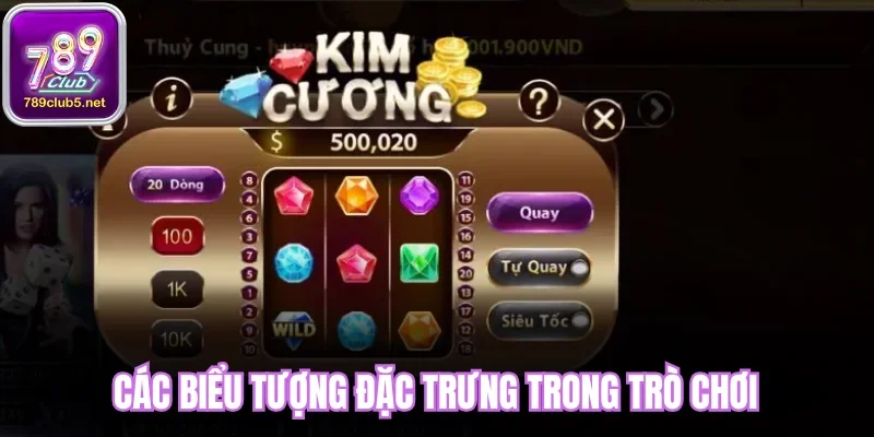 Các biểu tượng đặc trưng trong trò chơi
